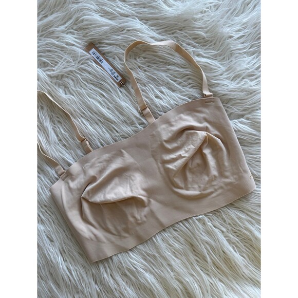 Skims Naked Bandeau Bra Sand Size L-DD - Picture 3 of 7